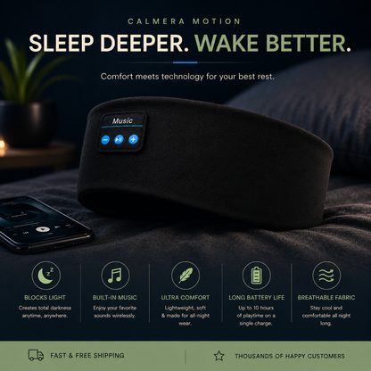 Calmera™ Halo (Sleep and Daily Wear Headband)